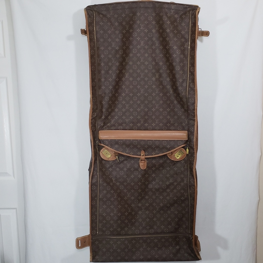 Vintage 1970s Louis Vuitton Garment Luggage Bag